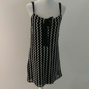 Cute Crochet Bow Tie Dress